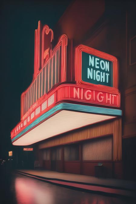 00087-1348626894-_lora_Neon Night_1_Neon Night - a vintage movie theater with a dazzling neon marquee showcasing the latest films.png